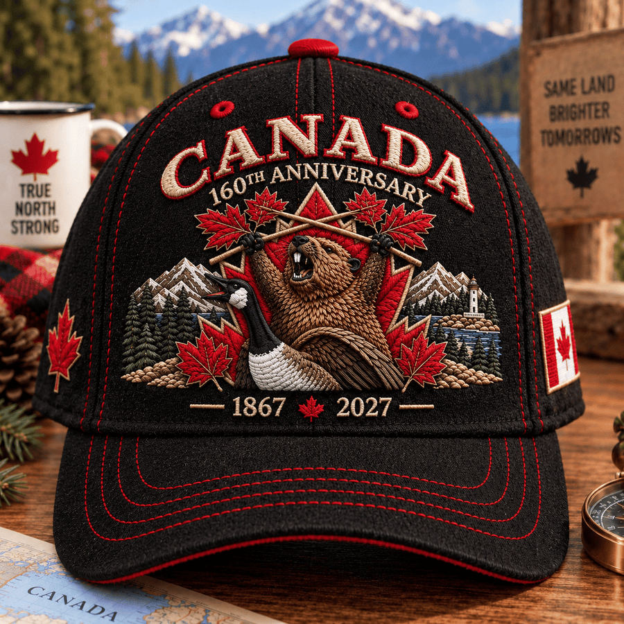 Classic Black Canada Cap