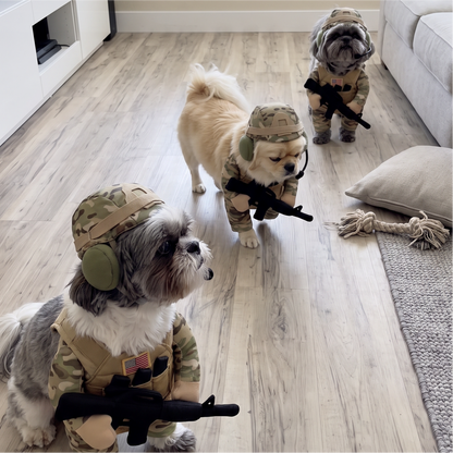 🔥 Limited-Time 49% OFF✨Pet Tactical Soldier Uniform