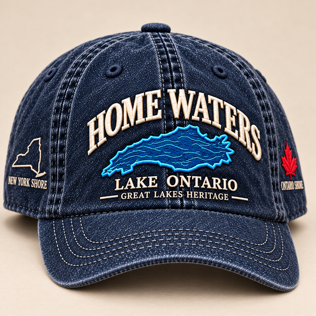 Deep Navy HOME WATERS cap