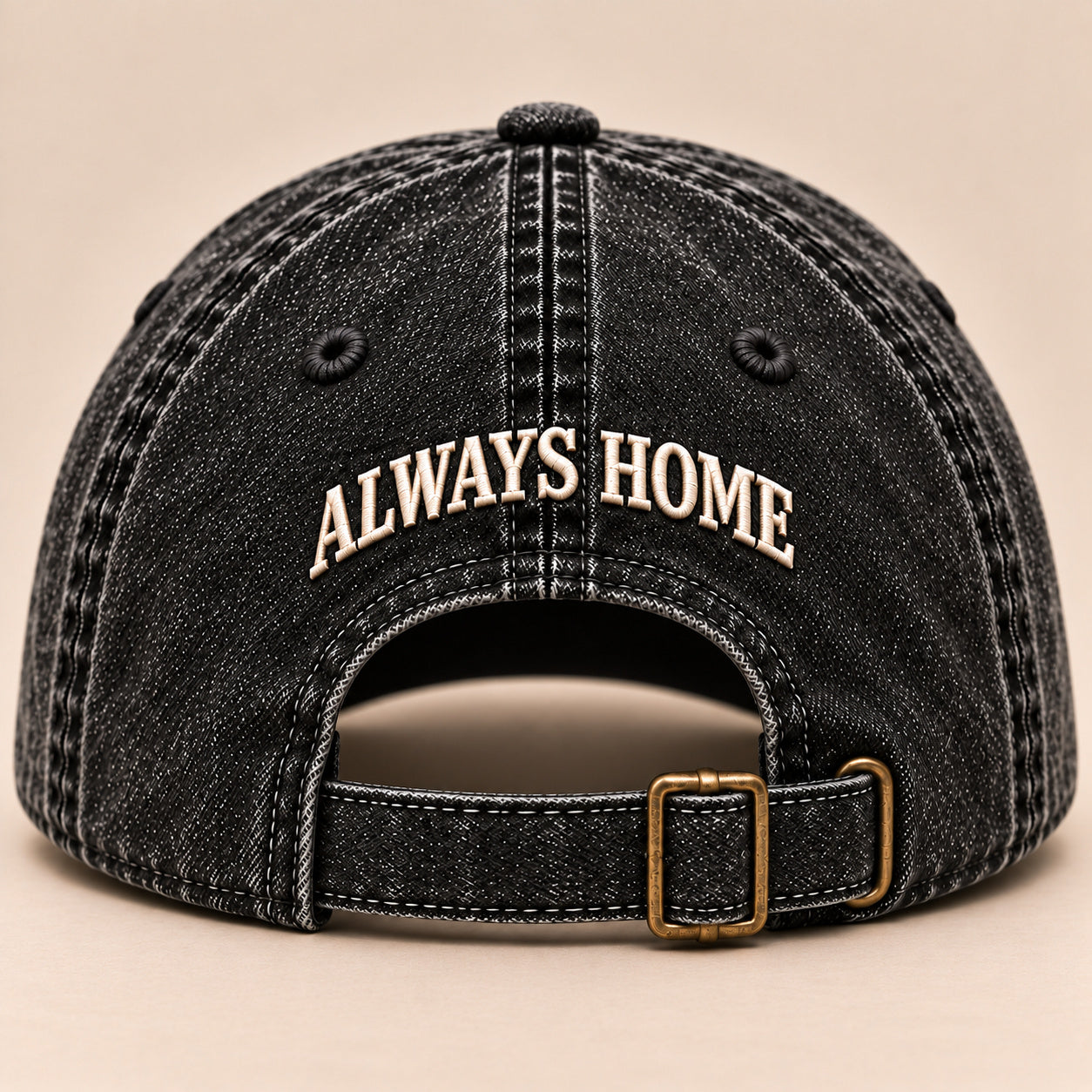ALWAYS HOME rear embroidery