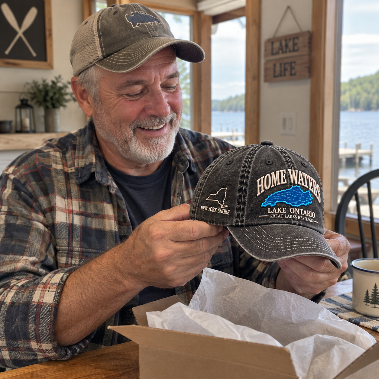 HOME WATERS cap unboxing