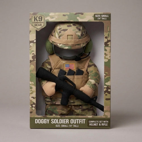 🔥 Limited-Time 49% OFF✨Pet Tactical Soldier Uniform