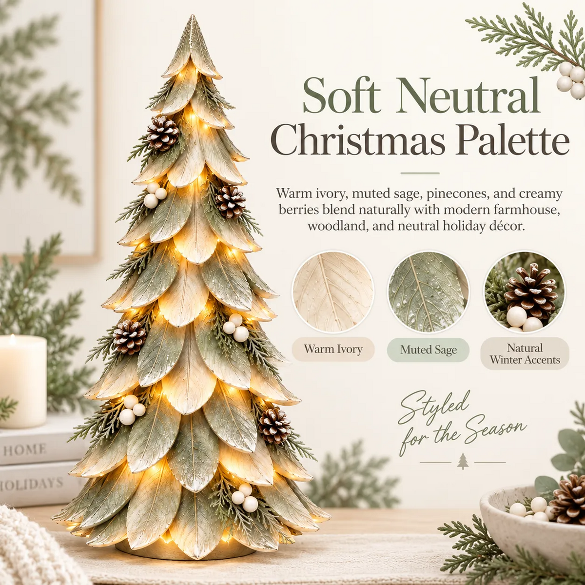 Winterleaf Glow Christmas Tree