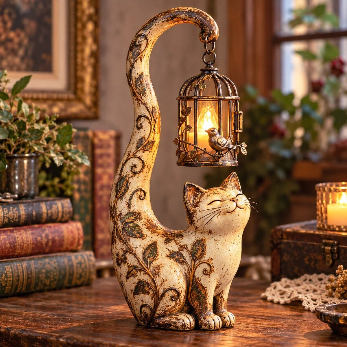 🔥😍Vintage Elephant Light – Boho Floral Decor with a Warm Cozy Glow