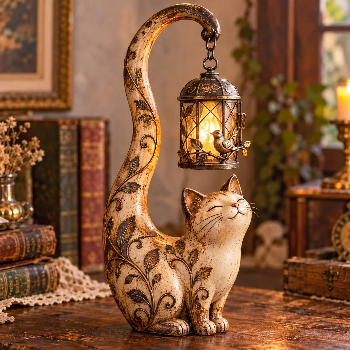 🔥😍Vintage Elephant Light – Boho Floral Decor with a Warm Cozy Glow