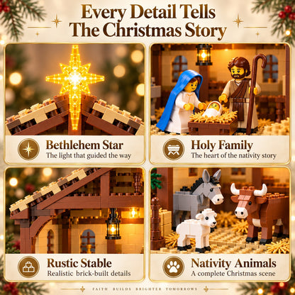 🔥😍Holy Night Christmas Building Set