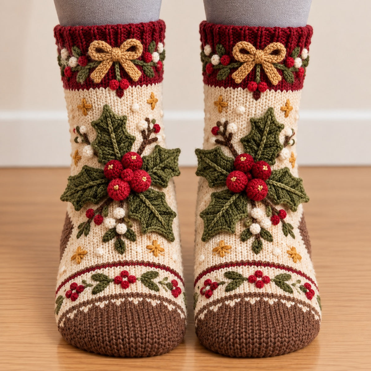 🔥😍Plush Winter Socks – Warm, Soft & Cozy🎄