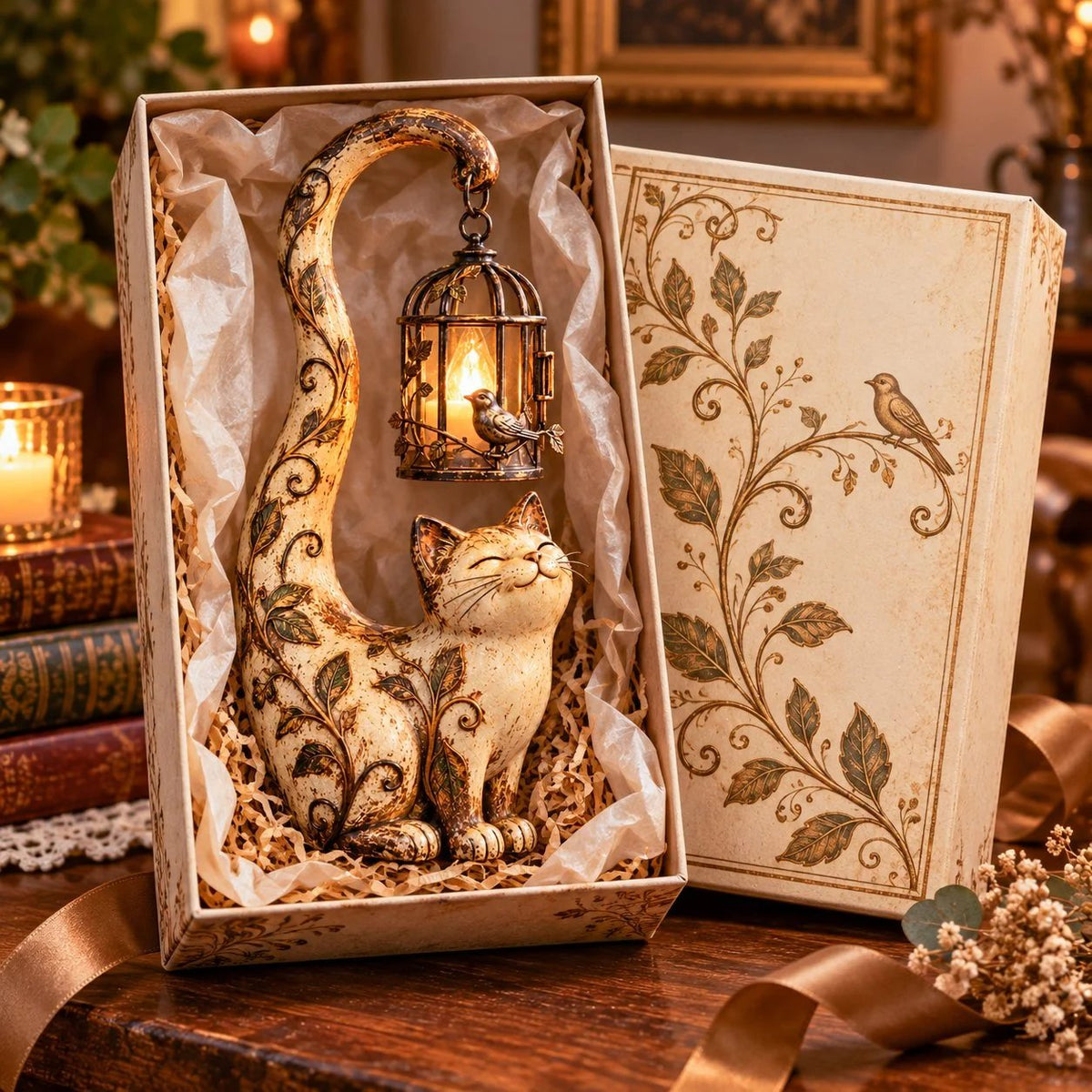 🔥😍Vintage Elephant Light – Boho Floral Decor with a Warm Cozy Glow