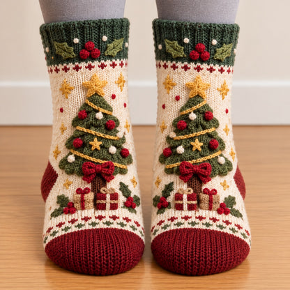 🔥😍Plush Winter Socks – Warm, Soft & Cozy🎄
