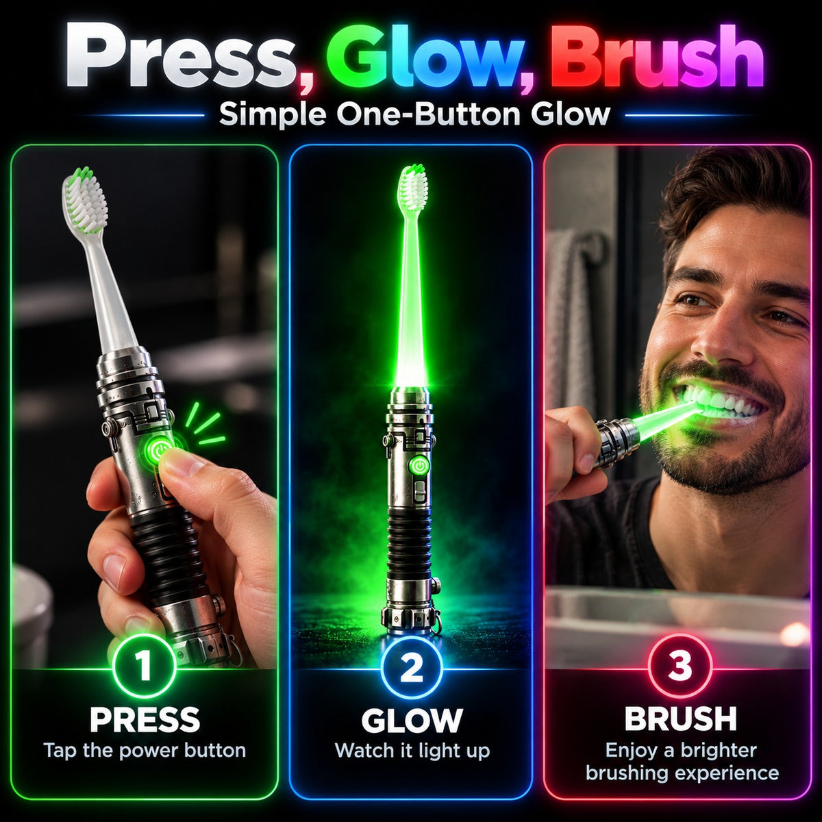 🔥😍Galaxy Glow Brush – A Little Universe in Every Smile