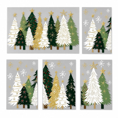 🔥😍Holiday Cheer Window Clings✨3-Piece Reusable Christmas Decor Set
