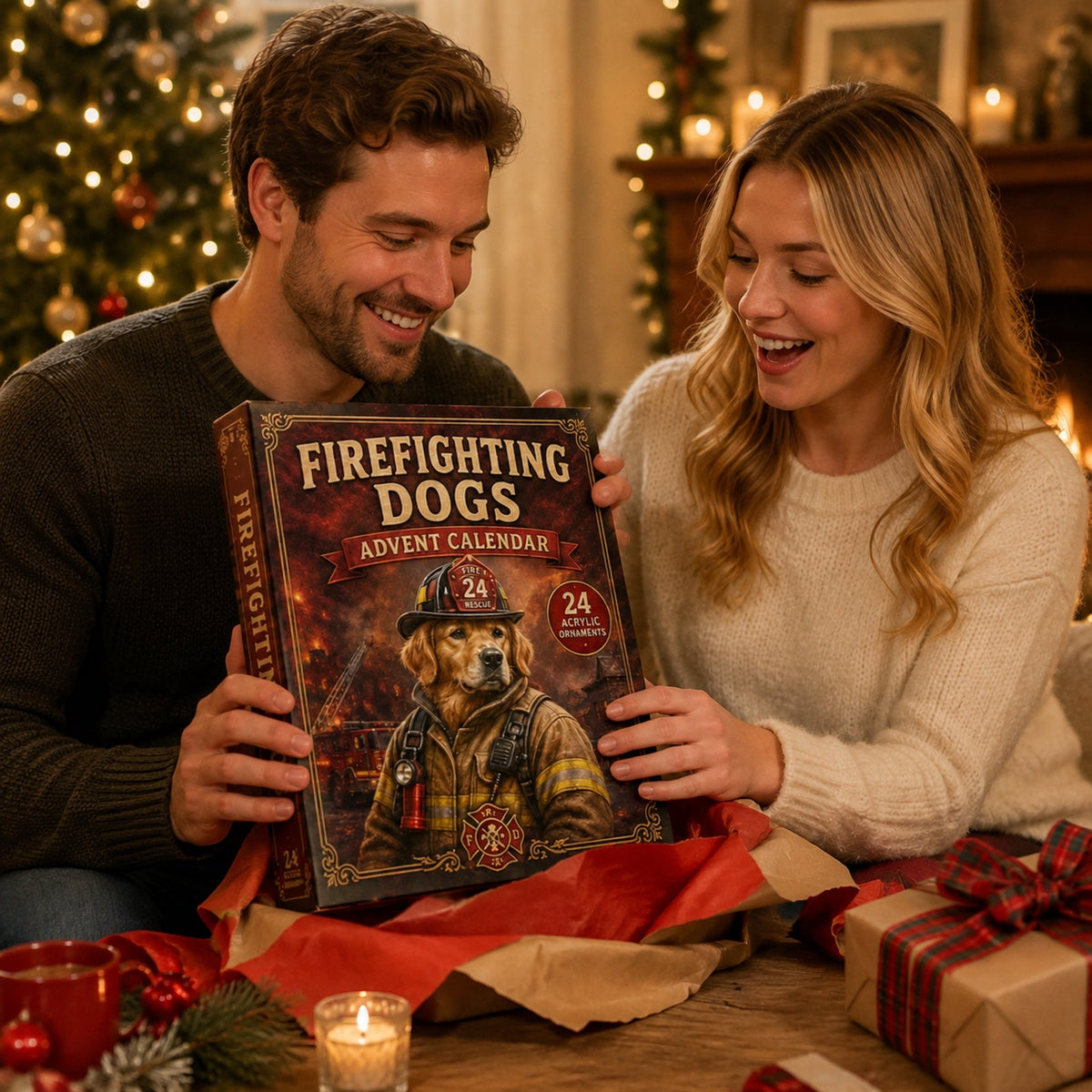 Firefighting Dogs Advent Calendar collection