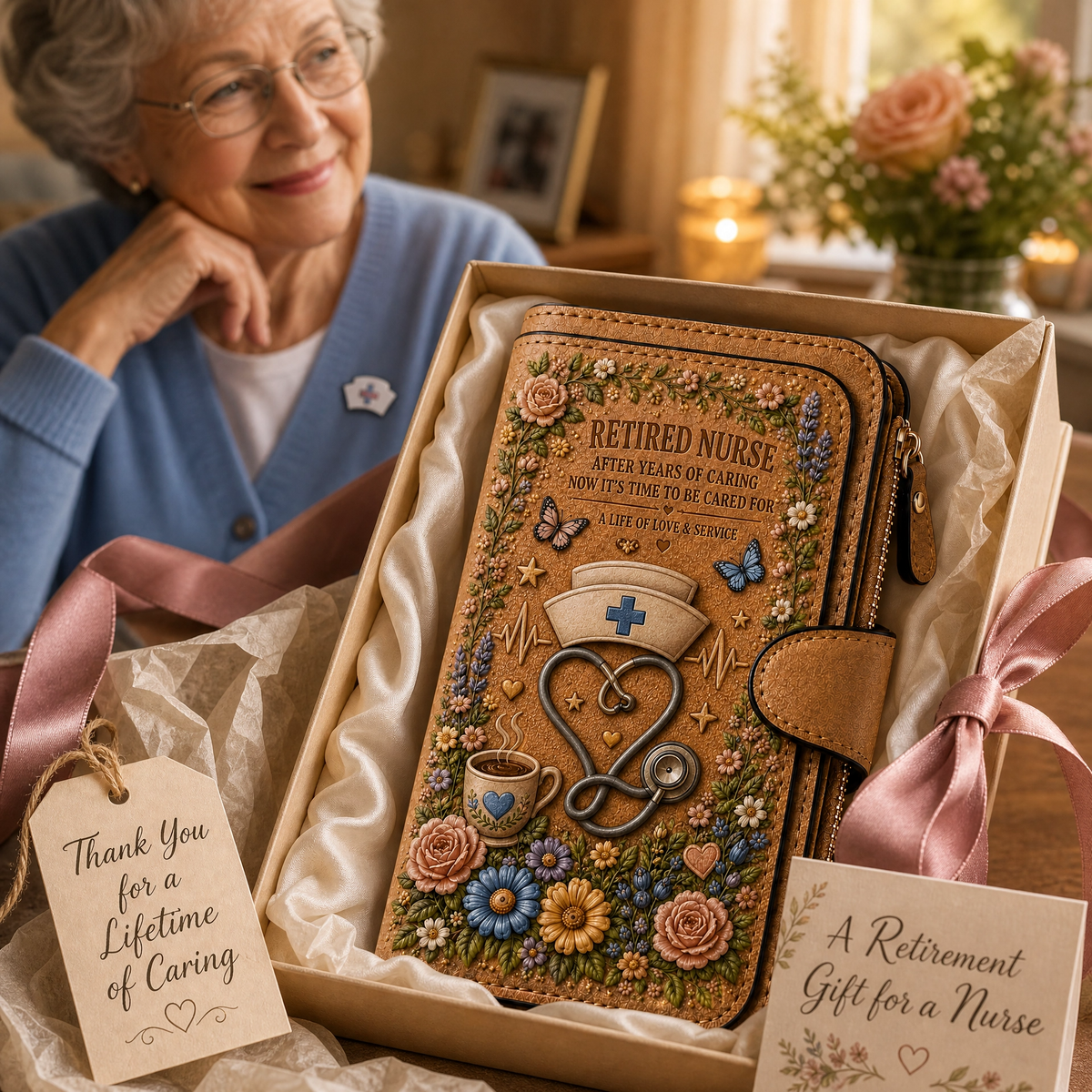 🔥Retired Profession Wallet – In Honor of a Lifetime of Dedication and Care