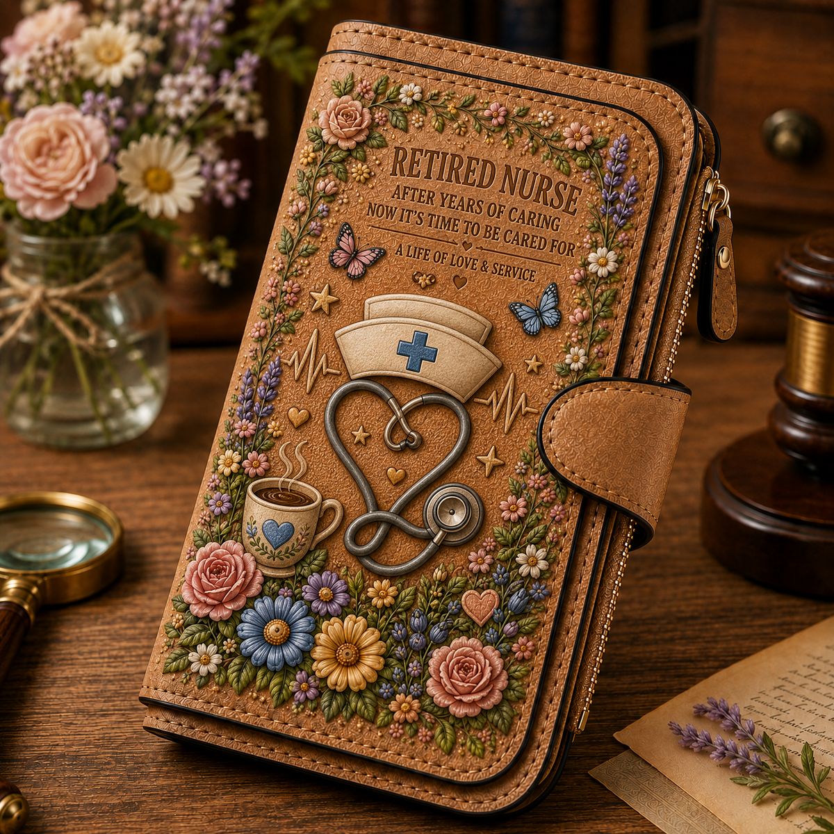 🔥Retired Profession Wallet – In Honor of a Lifetime of Dedication and Care